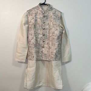 Floral Embroidered Kurta Set